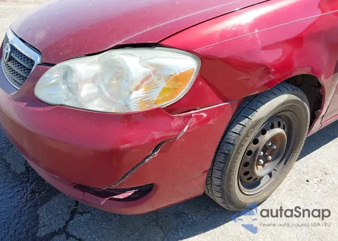 2007 Toyota Corolla Ce/Le/S z USA, uszkodzony, nr VIN 2T1BR32E37C757242